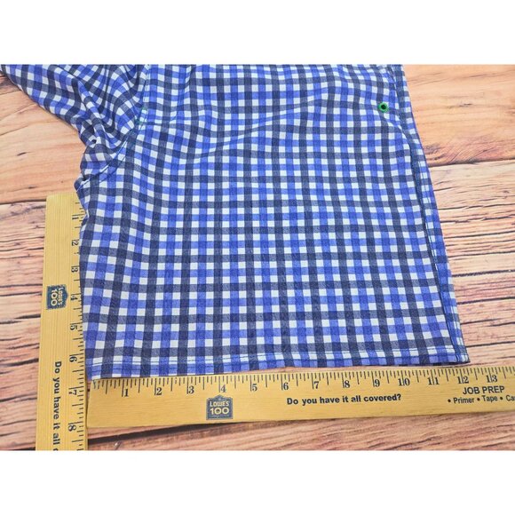 Sperry Mens Bluish Purple Gingham Check Shorts 38 - Picture 8 of 8